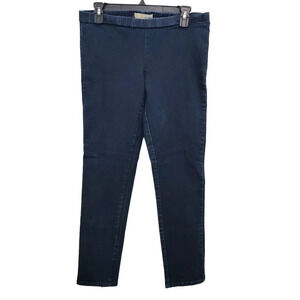 Itz Me Junior's Dark Wash Pull On Stretch Denim Leggings Made in the USA Size 11